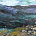 Деревня Фодиле на Крите. В этой деревне родился гениальный художник Эль Греко. 2008. Холст, масло. 47х100